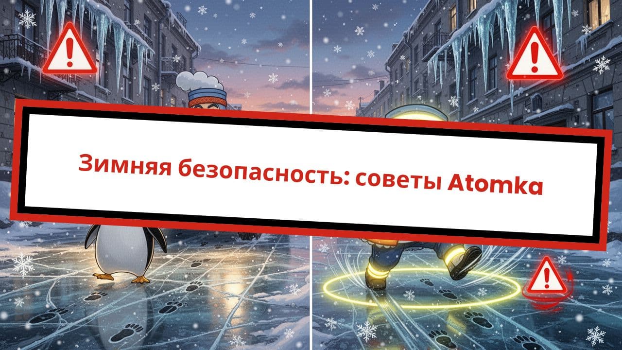 Зимняя безопасность: советы Atomka