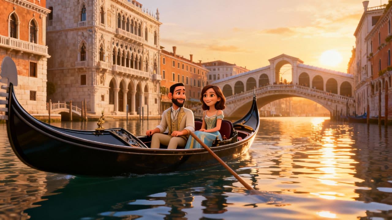 #7062 A Venetian Love Story