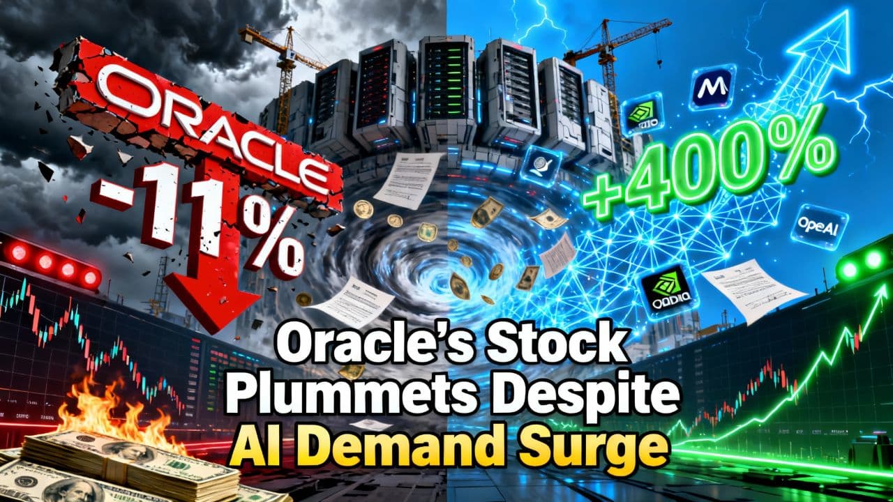 Oracle's Stock Plummets Despite AI Demand Surge