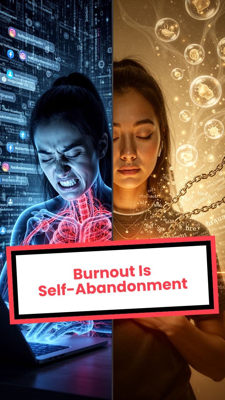 Burnout Is Self-Abandonment