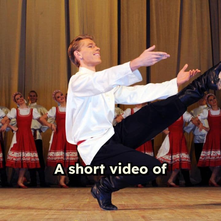 Russian Dancer With Swapped Face Video