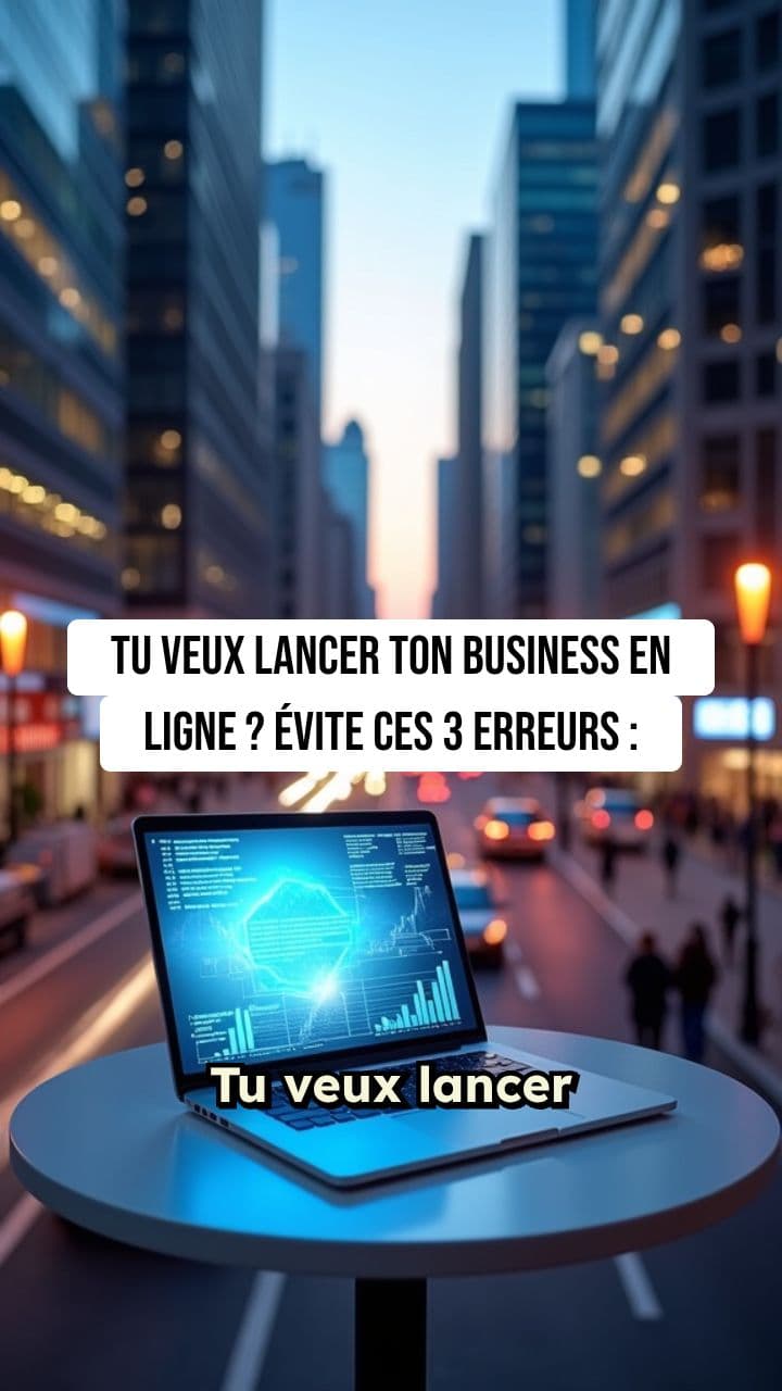 3 erreurs à éviter pour lancer ton business