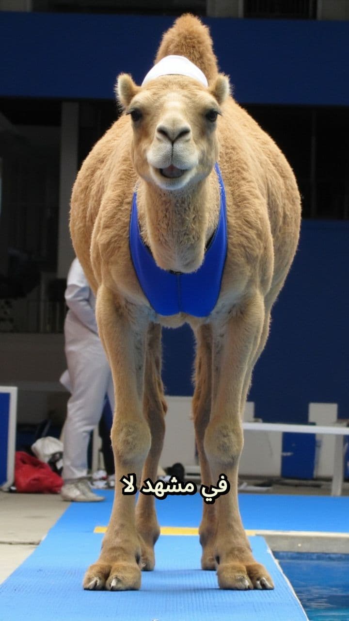 قفزة الجمل المدهشة في الأولمبياد