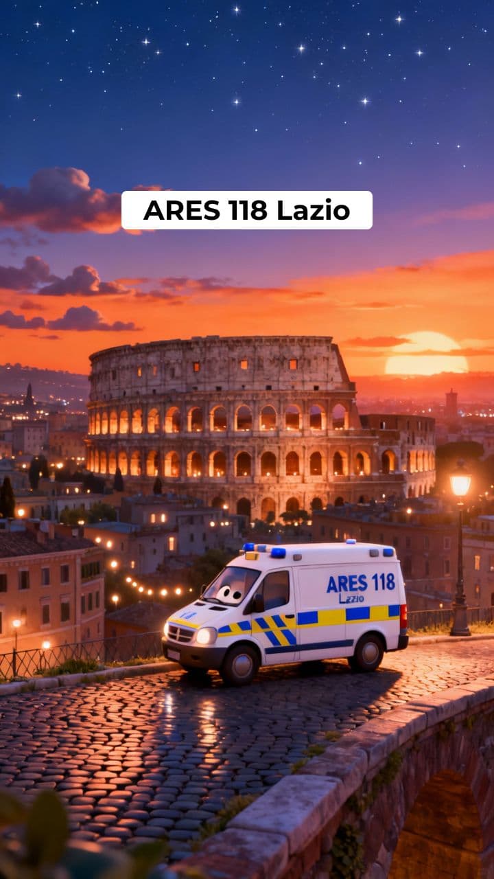 ARES 118 Lazio New Year Greeting - Rome