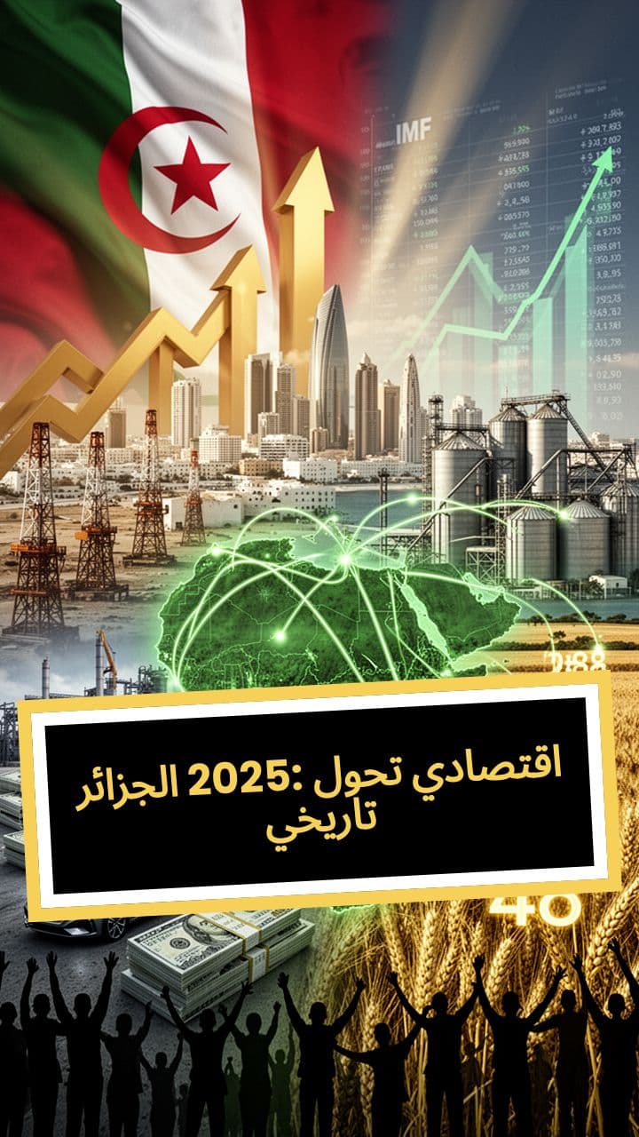 الجزائر 2025: تحول اقتصادي تاريخي