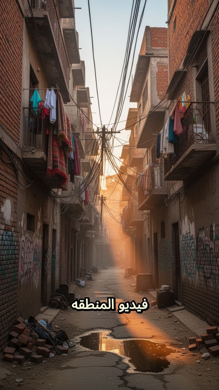 فيديو قديم لمنطقة عشوائية