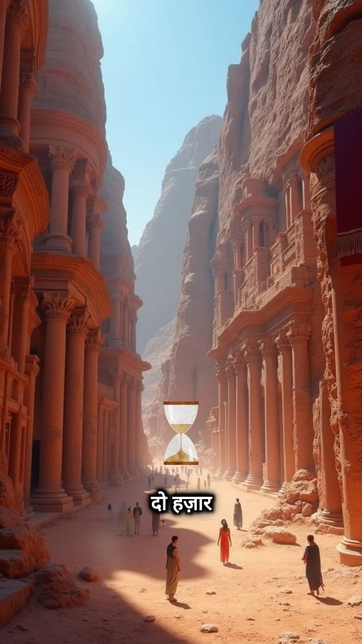 पेट्रा: गुलाबी चट्टानों का जादुई शहर