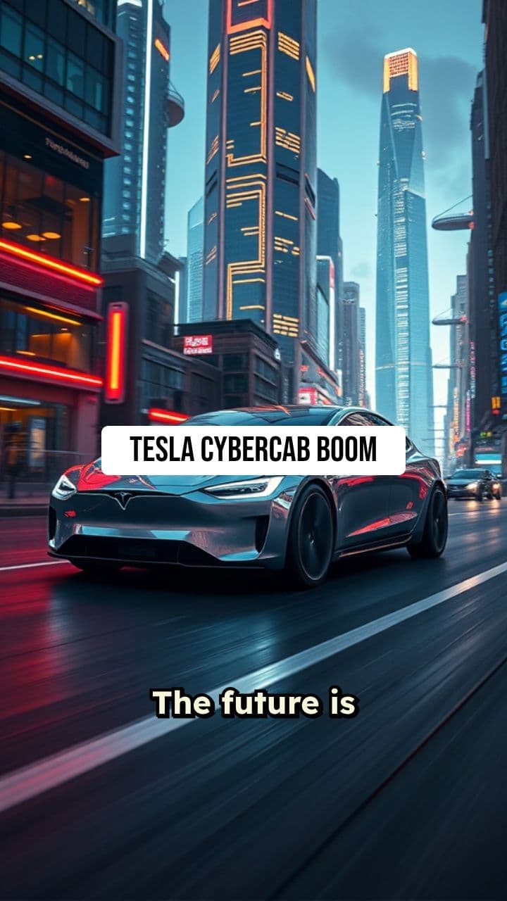 Tesla Cybercab Boom: 2026 Robotaxi Revolution for Elites!