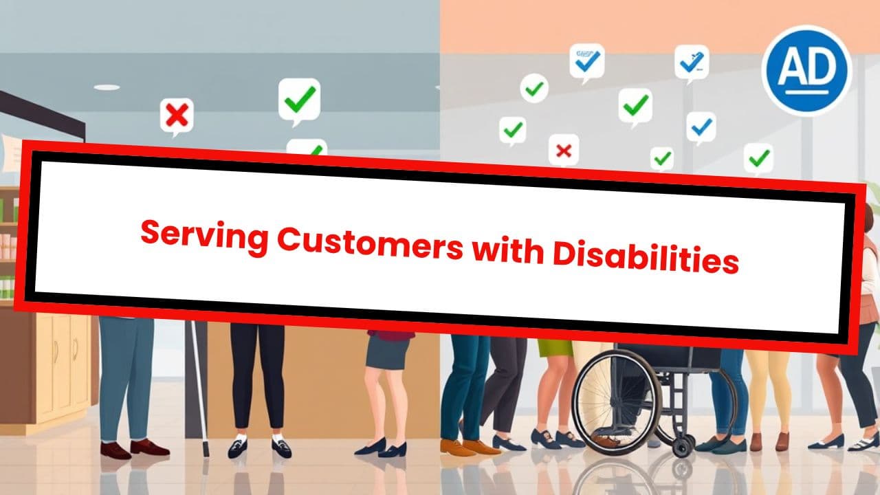 Serving Customers with Disabilities