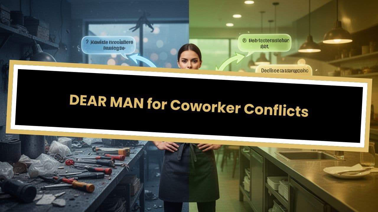 DEAR MAN for Coworker Conflicts