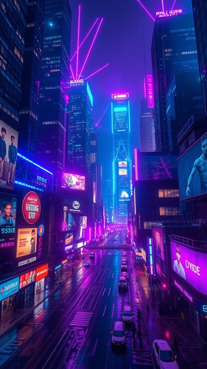 Durch die City mit der Gang