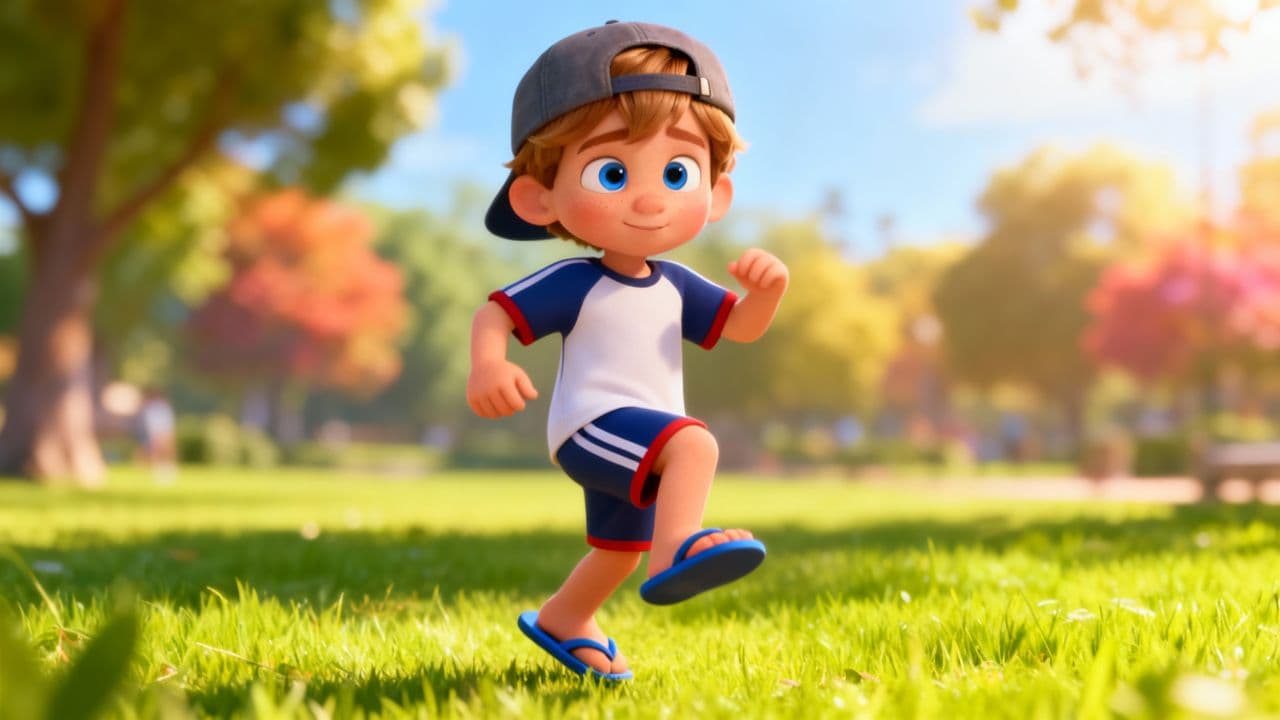 Liam, le danseur footballeur