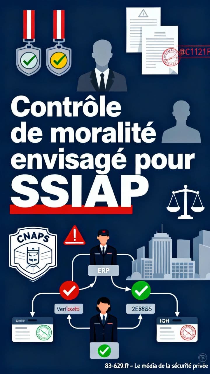 Contrôle de moralité envisagé pour SSIAP