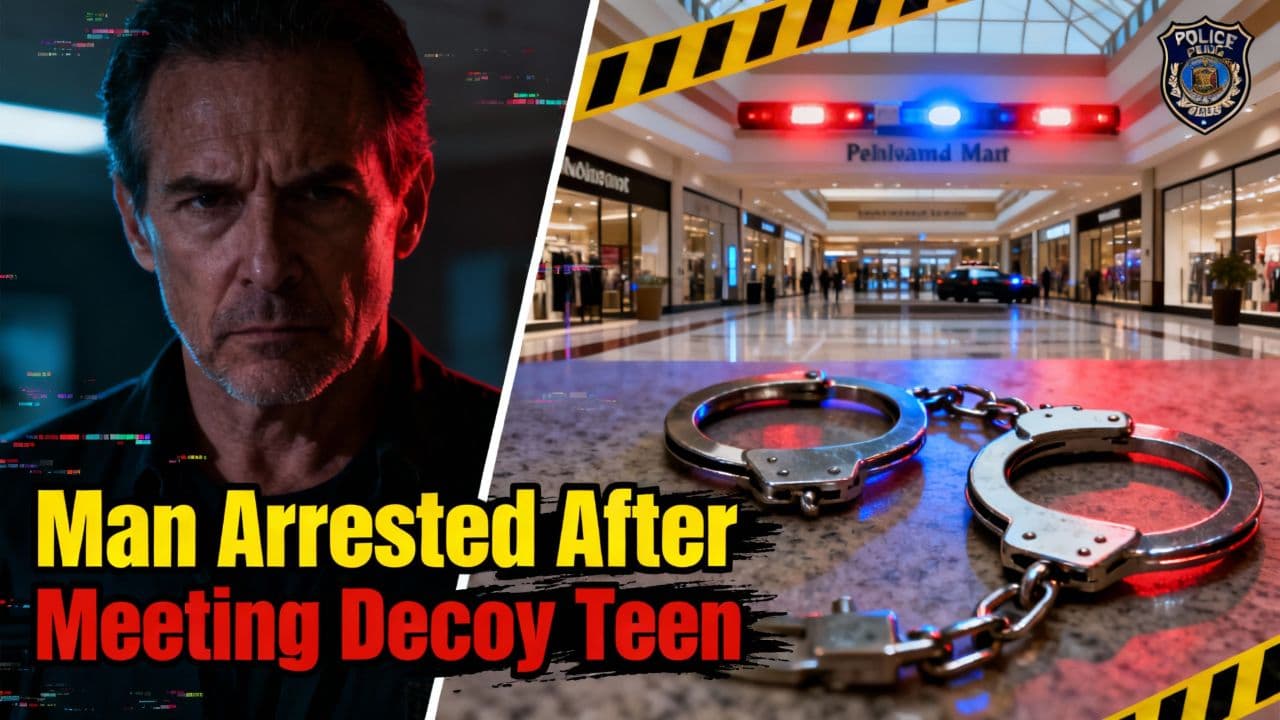 Man Arrested After Meeting Decoy Teen