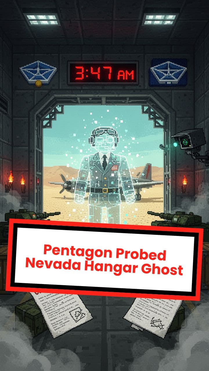 Pentagon Probed Nevada Hangar Ghost