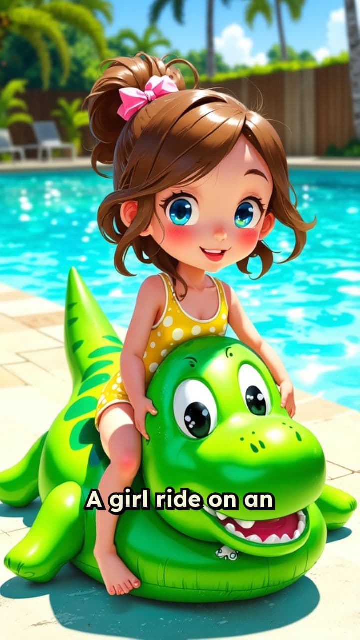 Deflating Pool Toy Adventure