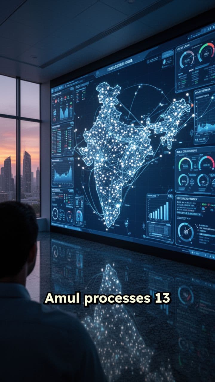 Amul’s Milk Supply Chain Dashboard