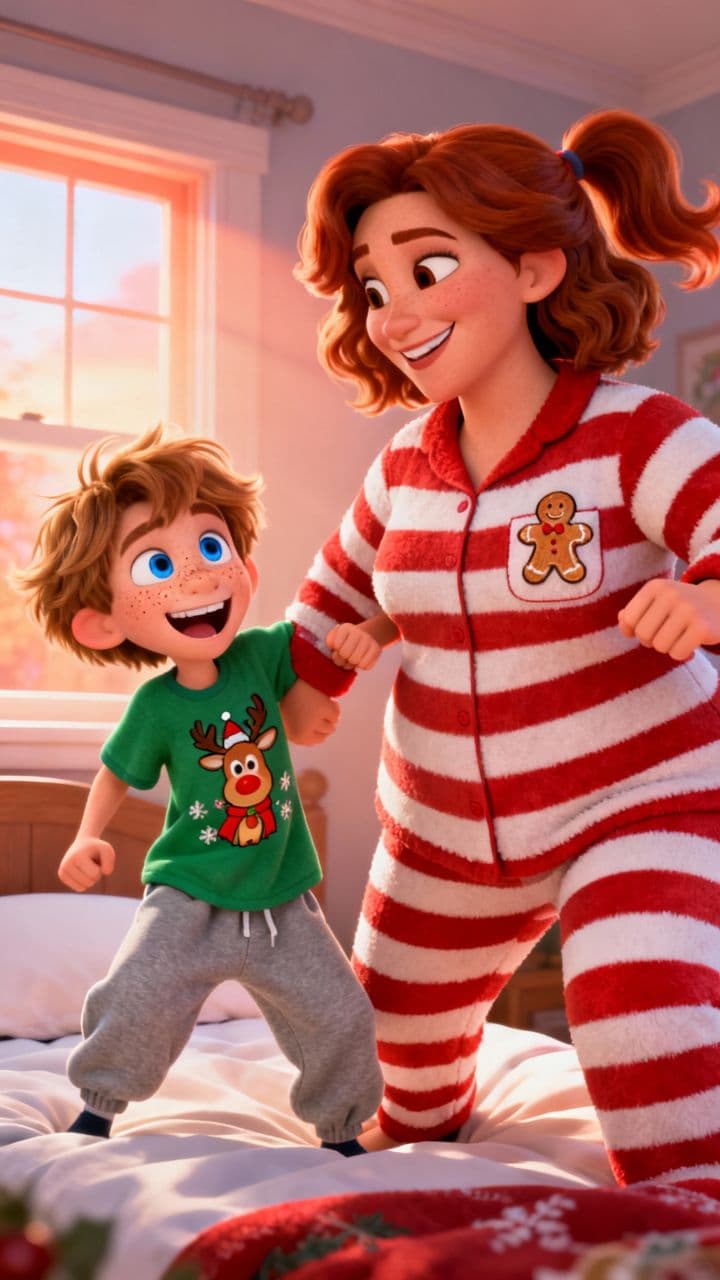 Baking Cookies for Santa