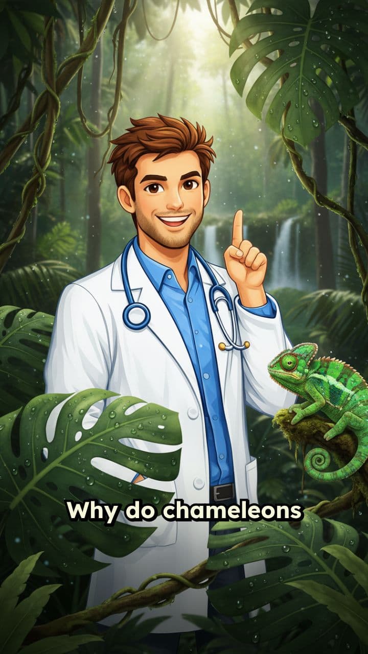 Why Chameleons Change Color