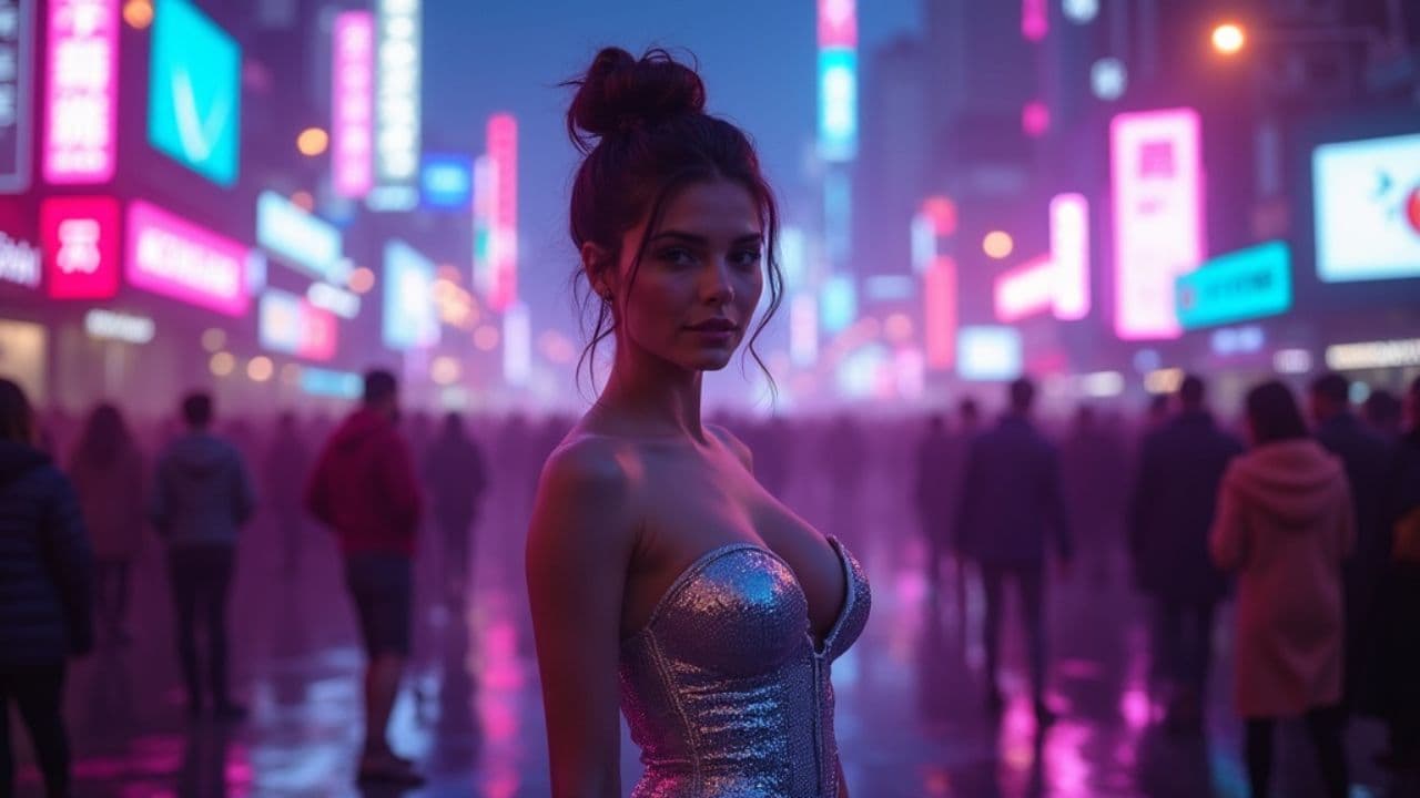 When the Lights Go Out, I Glow Up