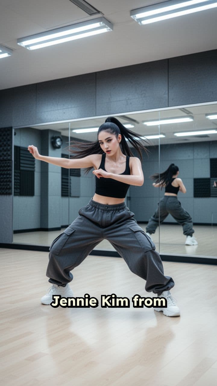 Jennie Kim Dances to EXO's Growl