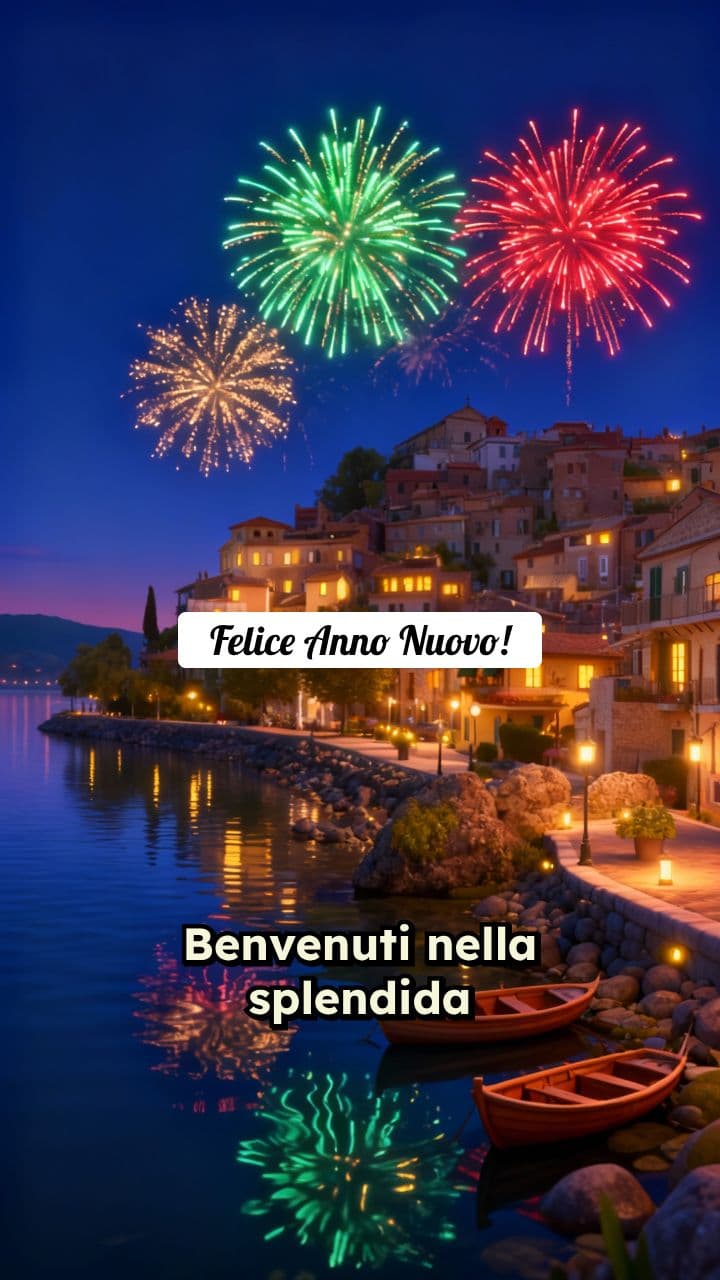 Auguri di Capodanno ad Anguillara Sabazia