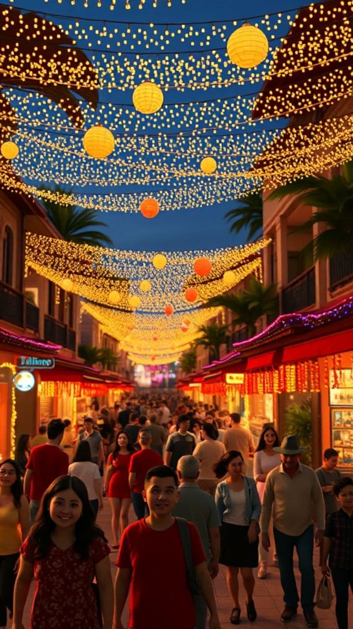 Navidad, alegría y baile