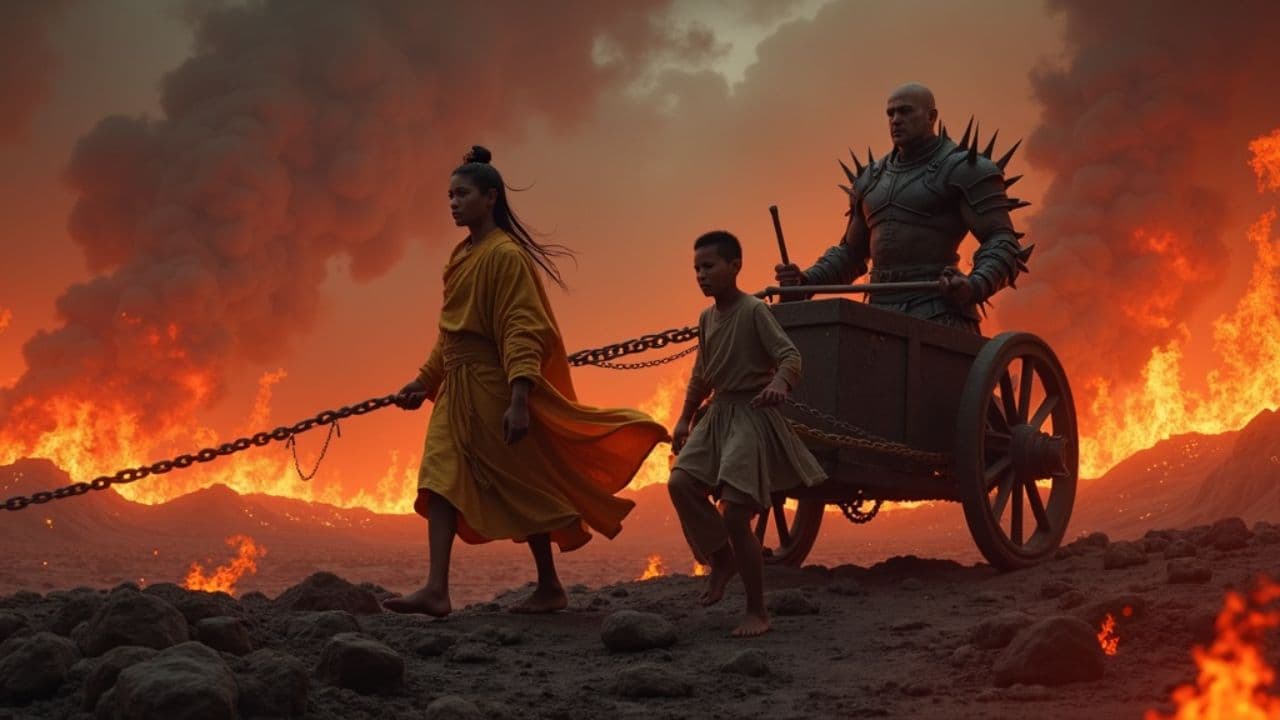 The Power of Great Compassion: Hellish Chariot-Pulling