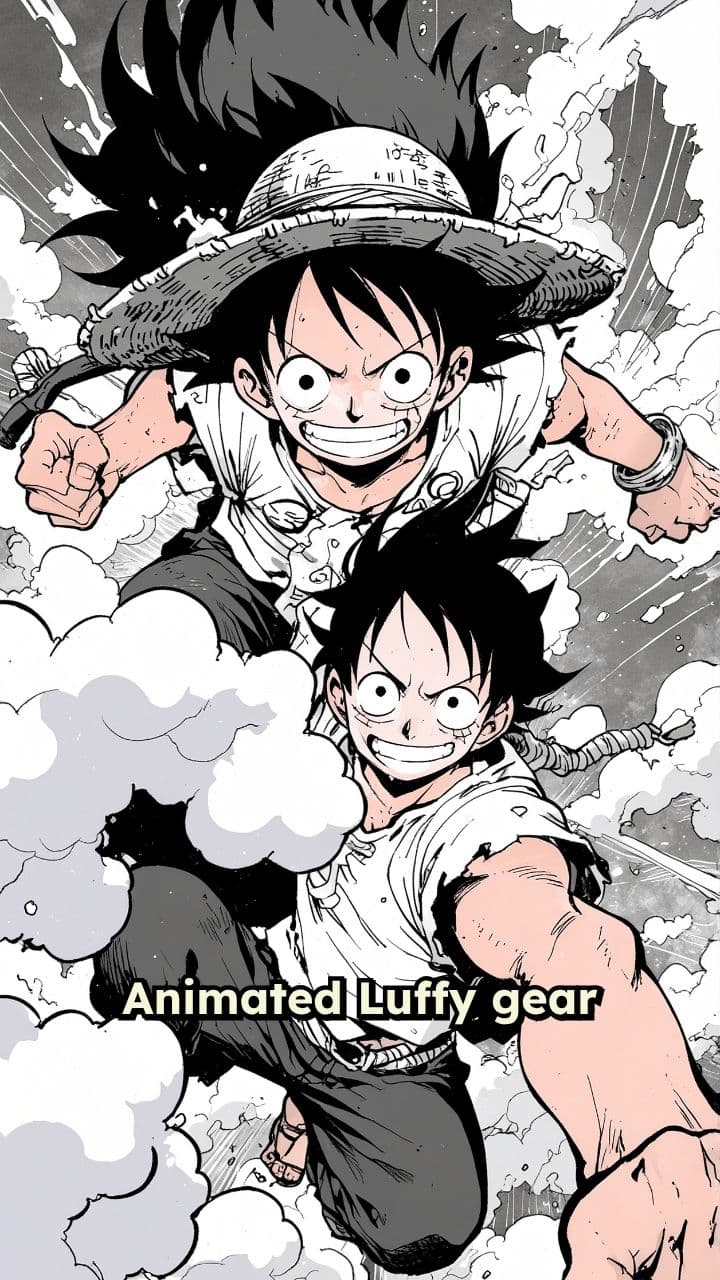 Luffy's Gear 5 Animation