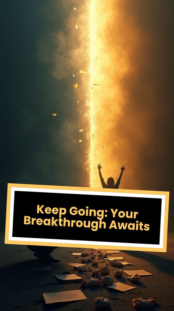 Keep Going: Your Breakthrough Awaits