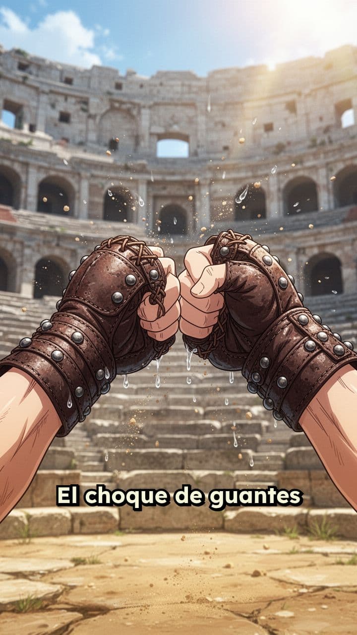El último choque de guantes