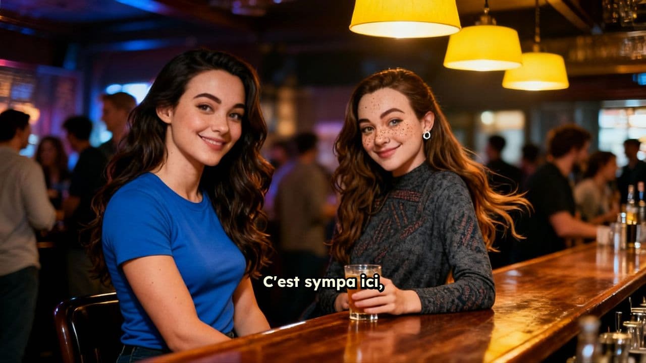 Jalousie au bar