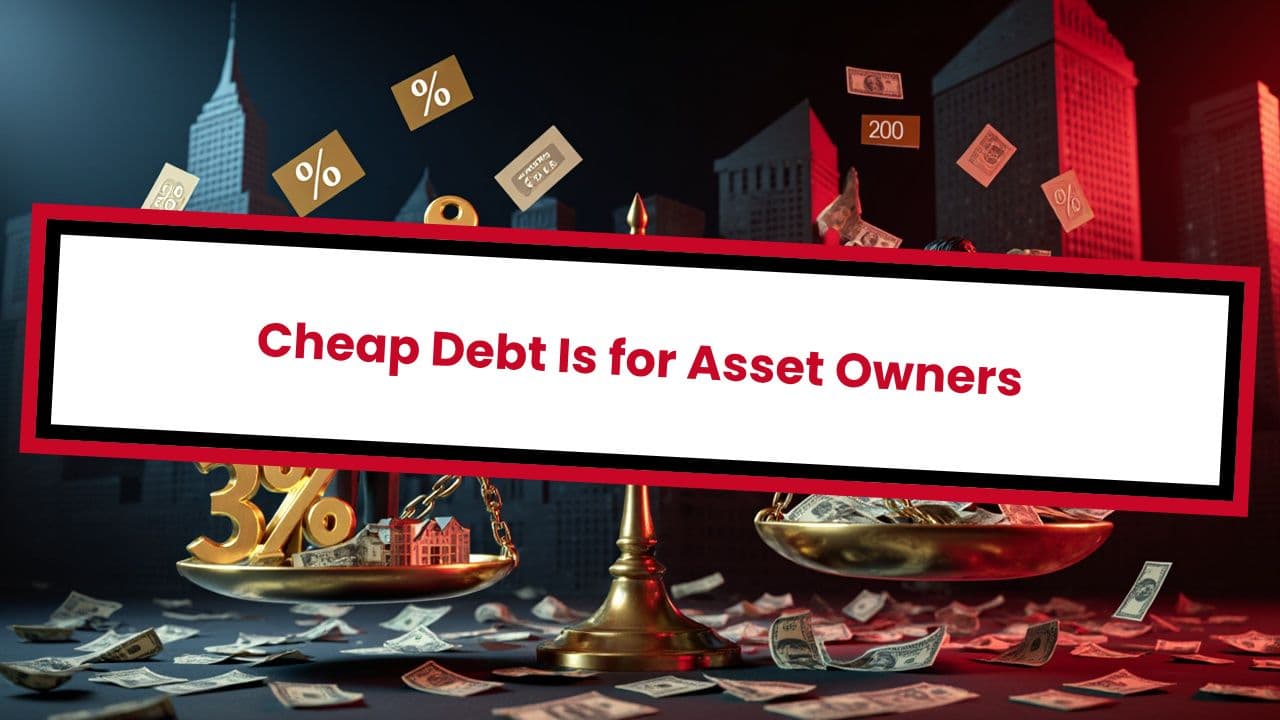 Cheap Debt Is for Asset Owners
