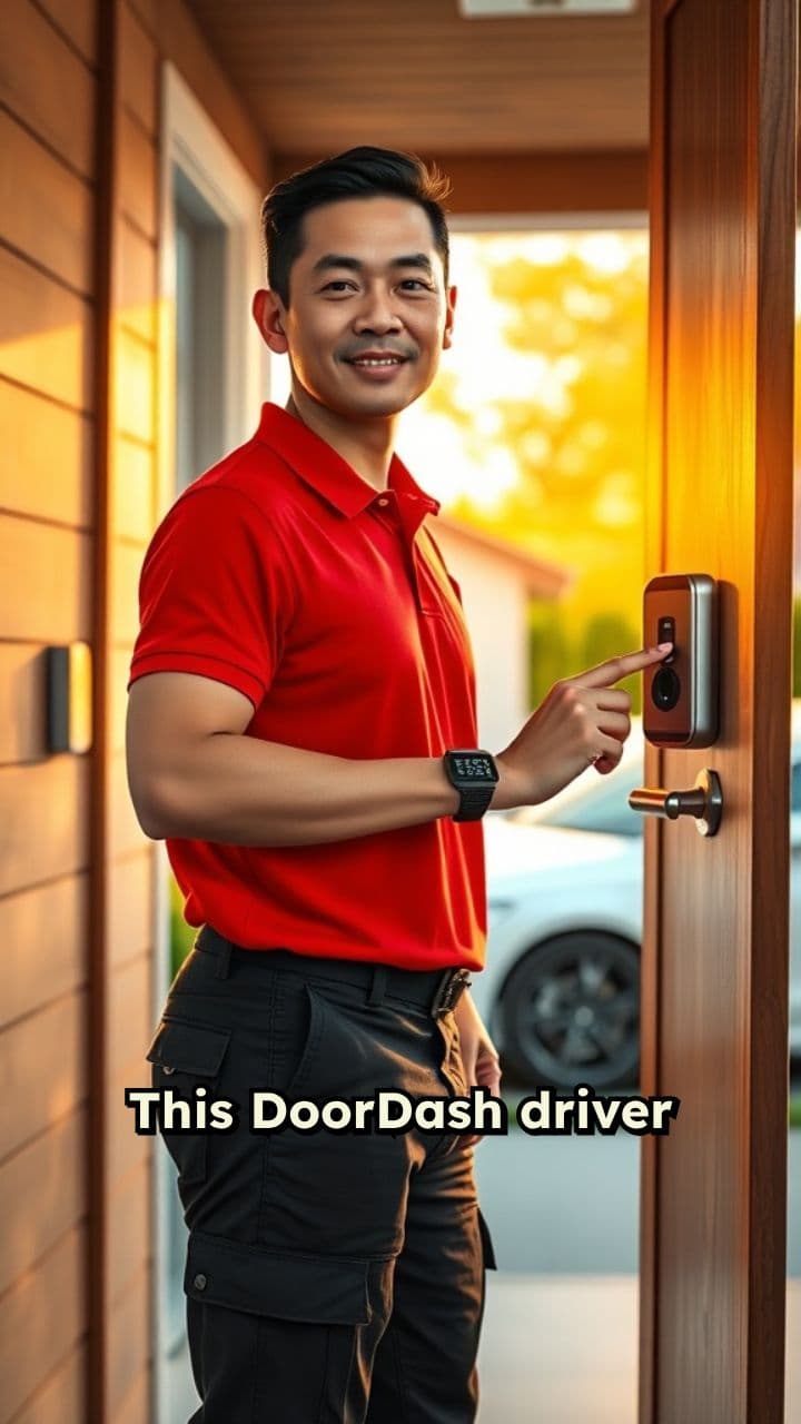 Unusually Patient DoorDash Delivery Driver