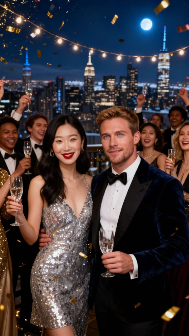 Happy New Year 2026 Fireworks