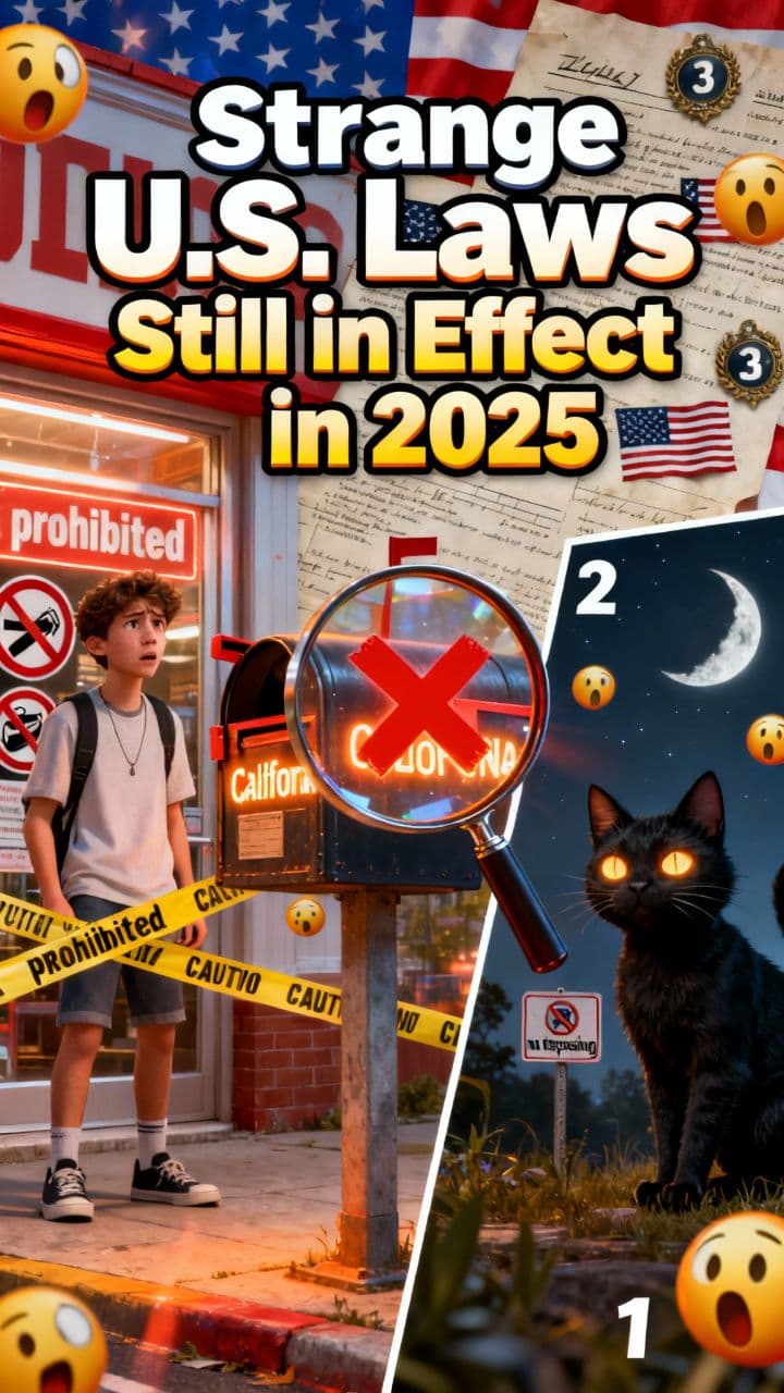 Strange U.S. Laws Still in Effect in 2025
