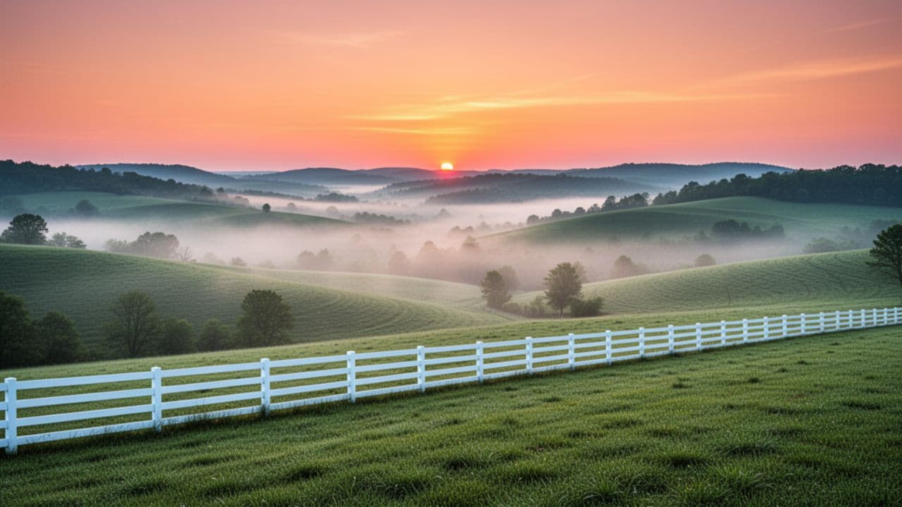 Ridin' My Mustang in Kentucky