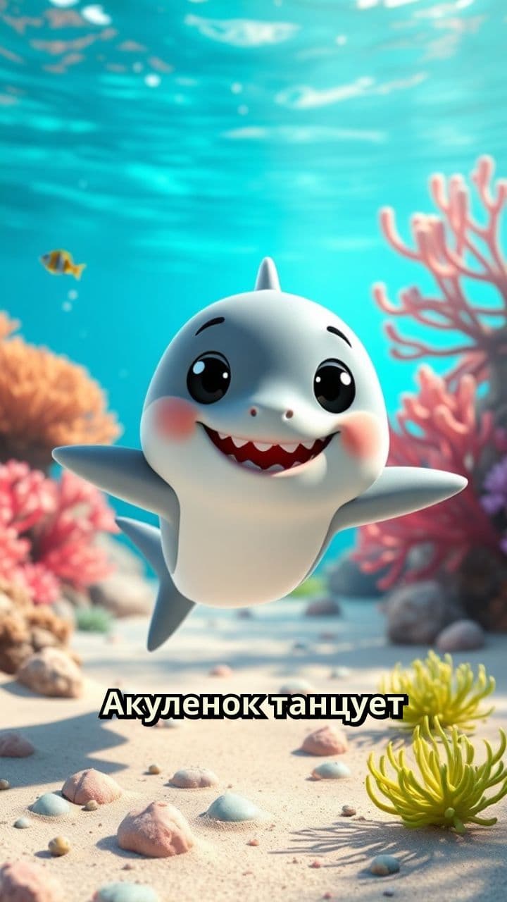 Танцы акуленка под музыку