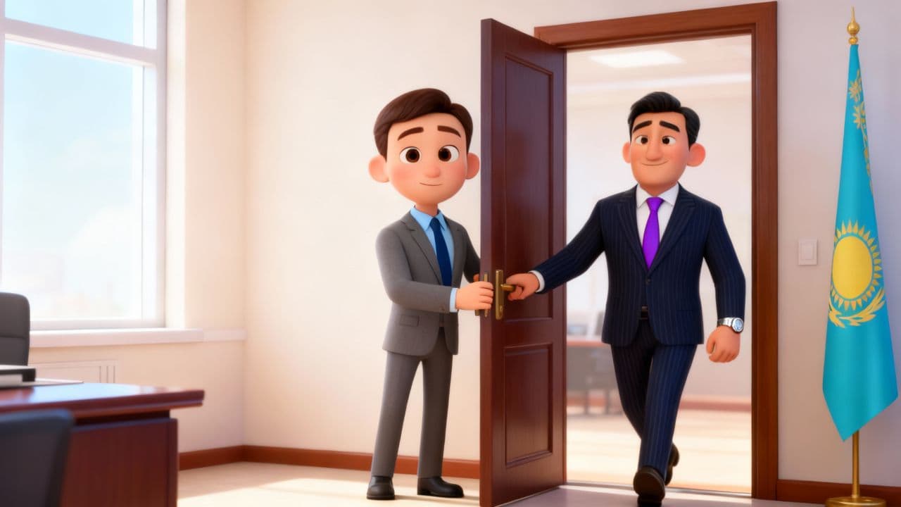 Встреча в кабинете акима