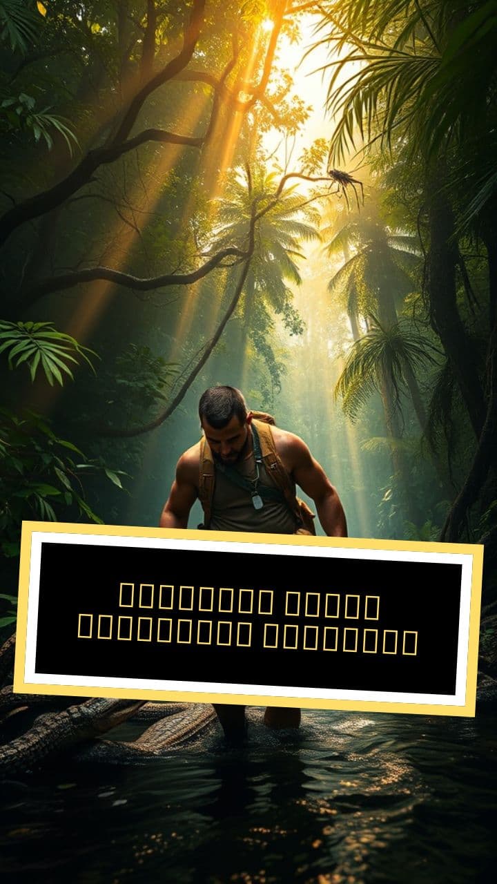 অ্যামাজন জঙ্গল অতিক্রমের সাহসিকতা