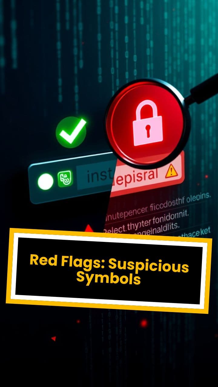Red Flags: Suspicious Symbols