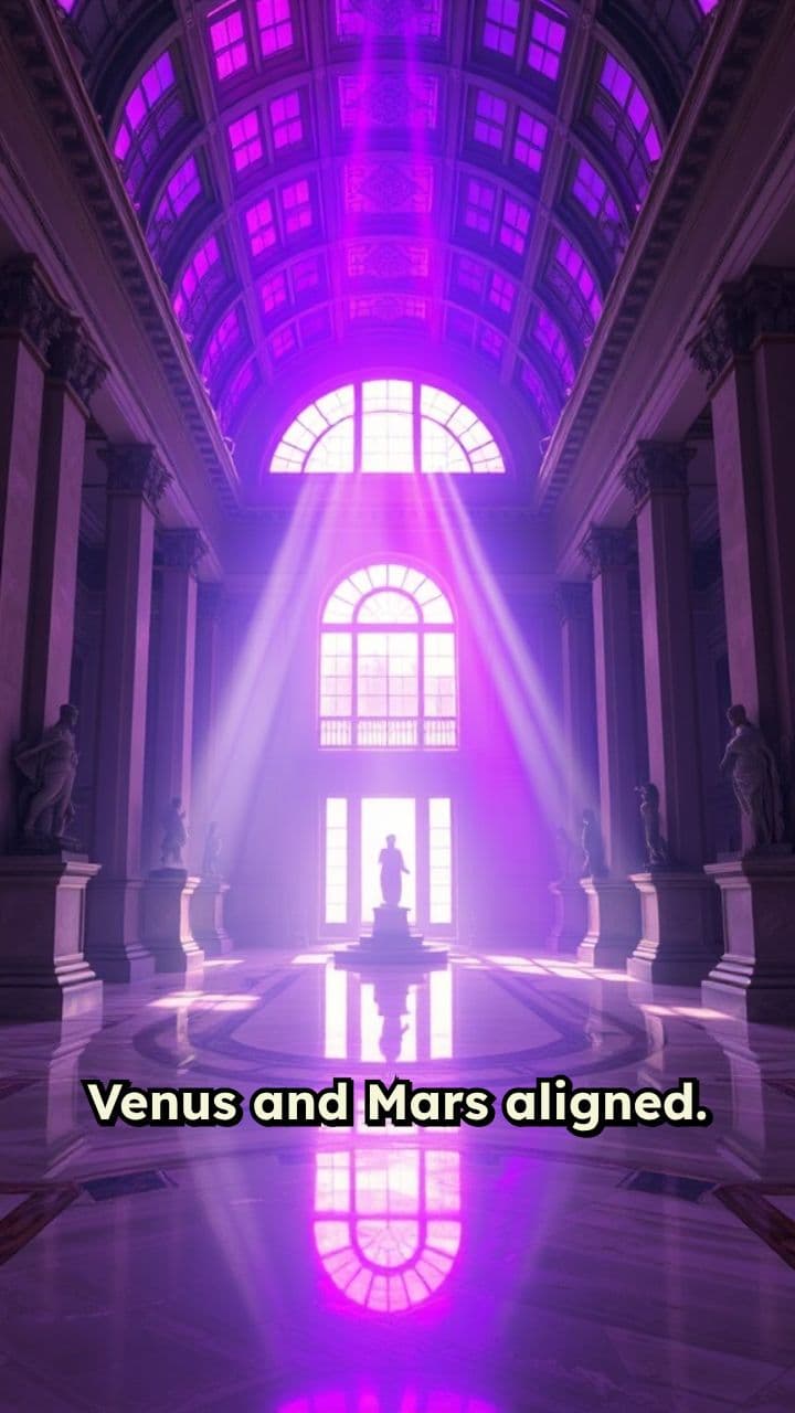 Cosmic Kisses at the Louvre