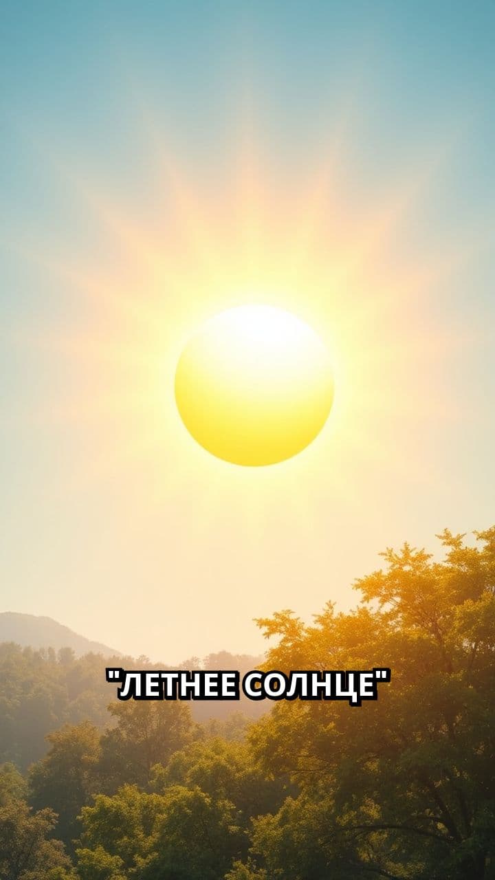 Солнечное лето