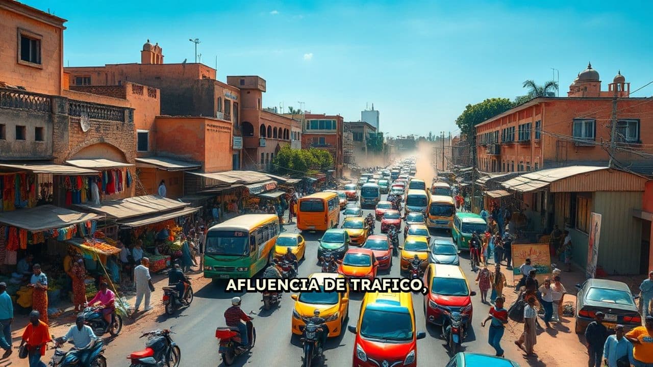 Tráfico en Ciudad Africana