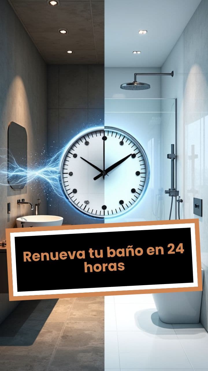 Renueva tu baño en 24 horas