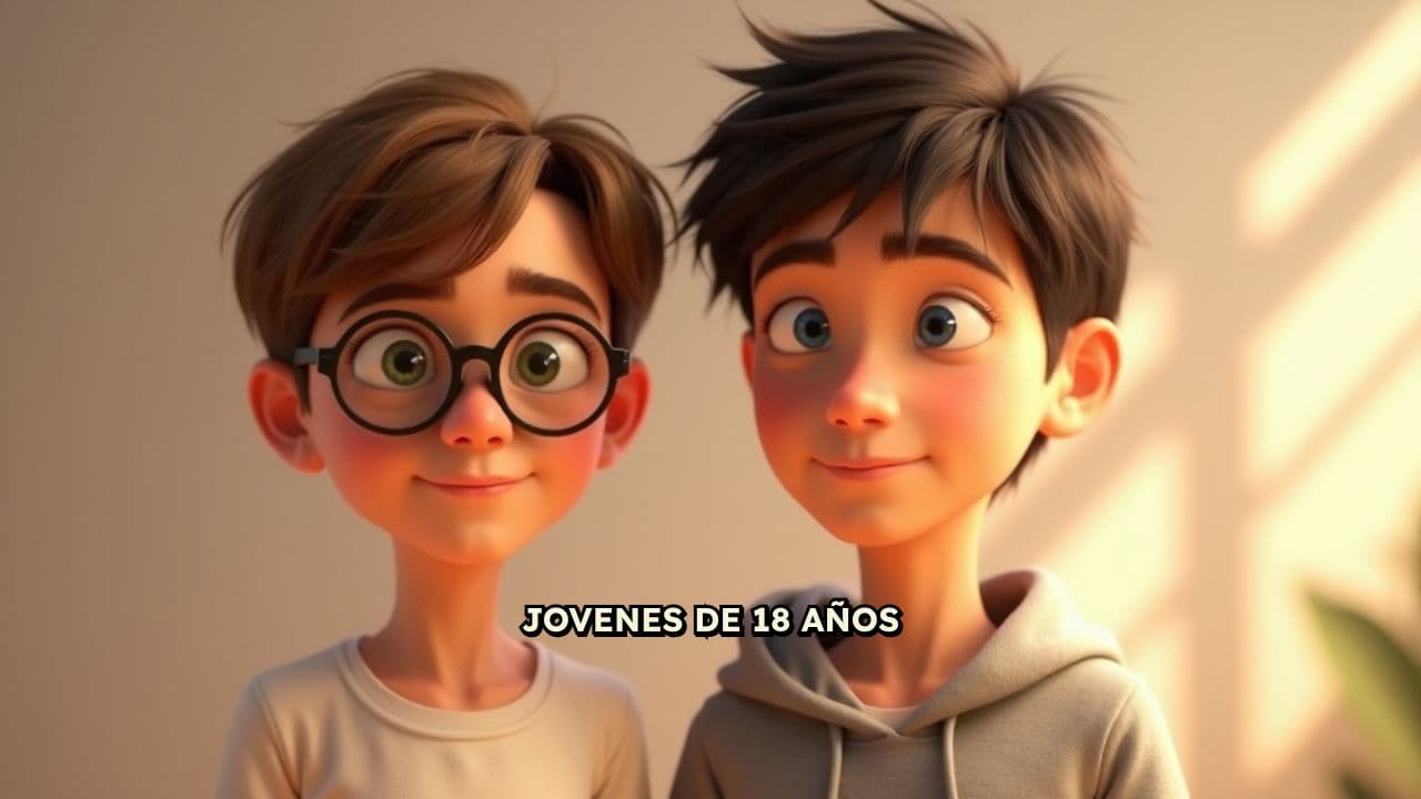 Jóvenes con estilo distintivo