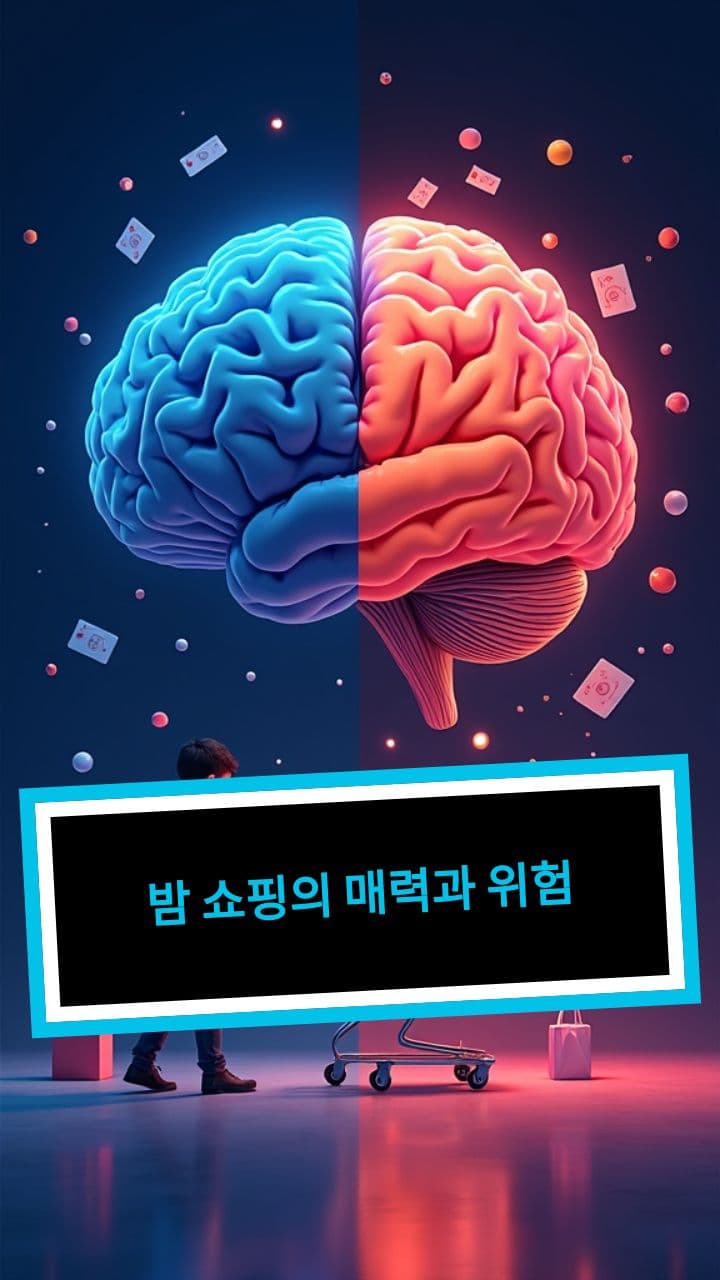 밤 쇼핑의 매력과 위험