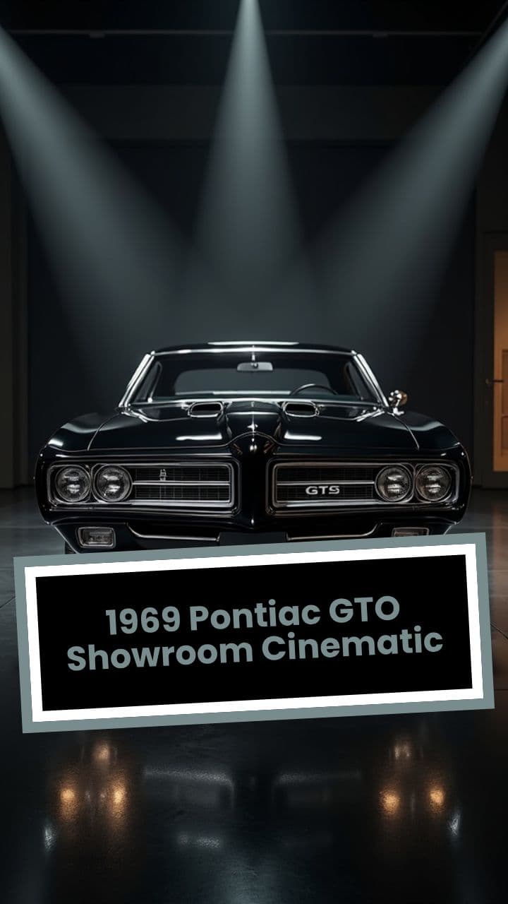 1969 Pontiac GTO Showroom Cinematic