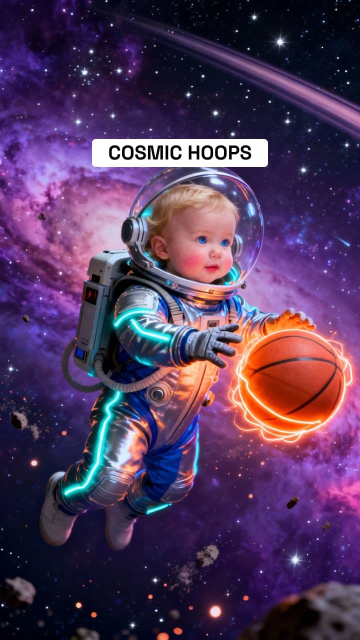 Cosmic Toddler Hoops
