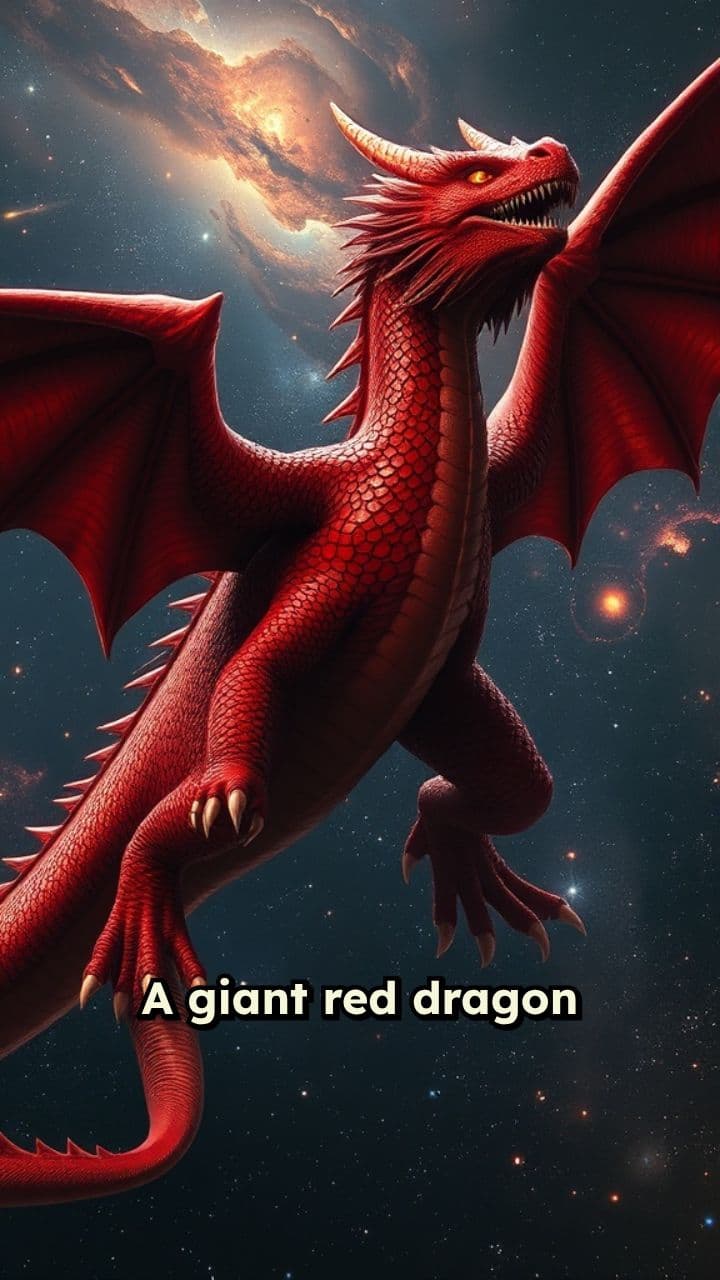 Drago Rosso Piede: The Cosmic Dragon